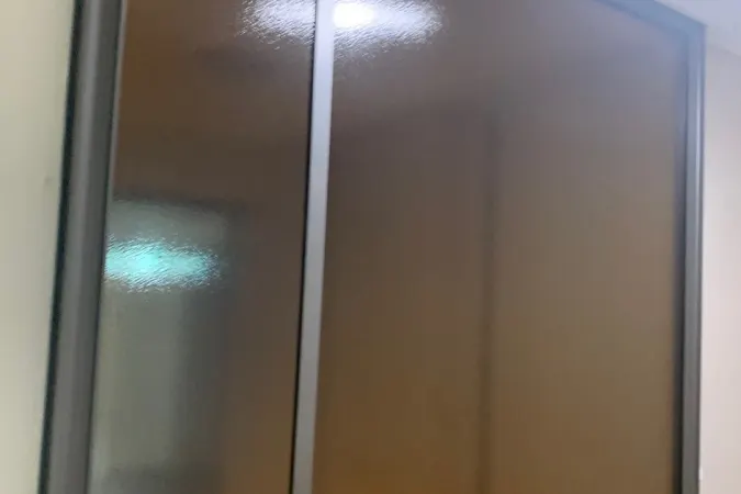 화성 현장 미닫이 중문 정리 후 모습